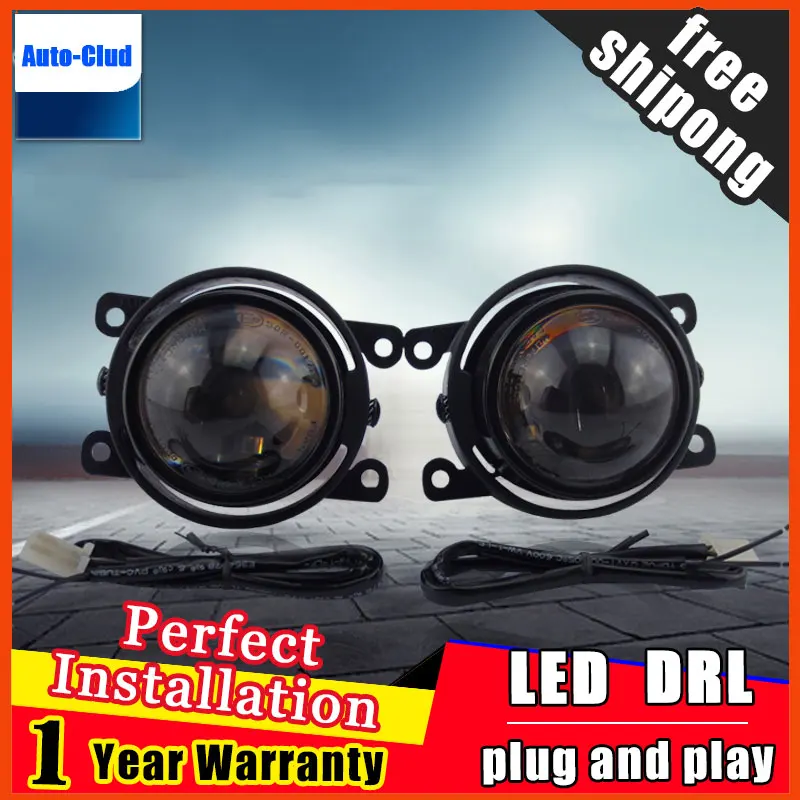 

Car Styling HID Double light lens fog lamp for Cherokee 2005-2015 for new focus foglight 2 function
