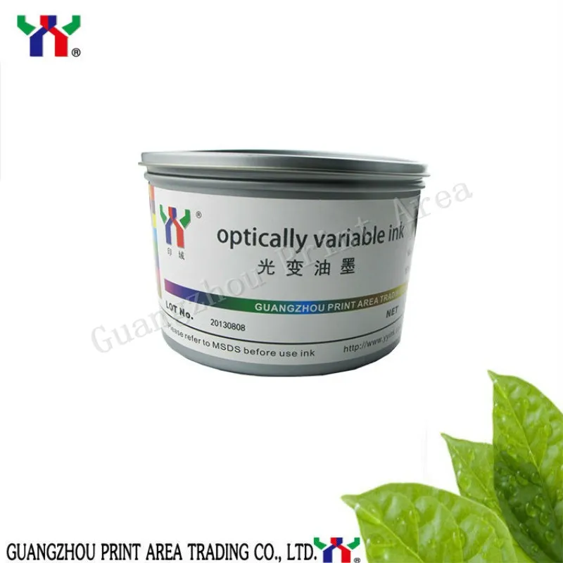 A1 фиолетовый зеленый трафаретная печать оптическая Переменная Чернила 1кг |