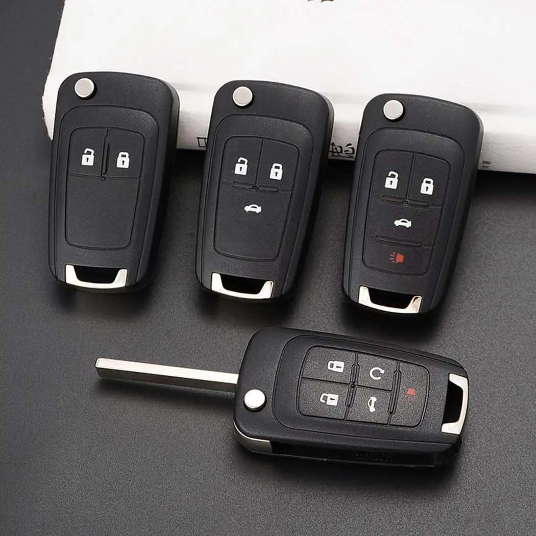 Floding Key Shell бесключевая Замена дистанционного ключа оболочки корпуса для удобства