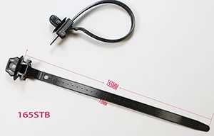 20PCS NO.10 20 шт. нейлоновый Черный Автомобильный кабельный ремень с нажимным креплением фиксатор для проводов Зажим кабельные стяжки - Цвет: 20PCS NO.10