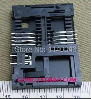 10 шт. для импортных H &amp V IC socket 10P SMT устройство чтения sim-карт чтобы открыть карт