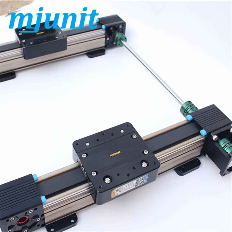 Ленточный привод MJUNIT линейный направляющий рельс cnc для компонентов станка CO2