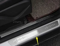 auto door sill plate scuff plate for ford kuga 2013 2016 stainless steelauto accessories
