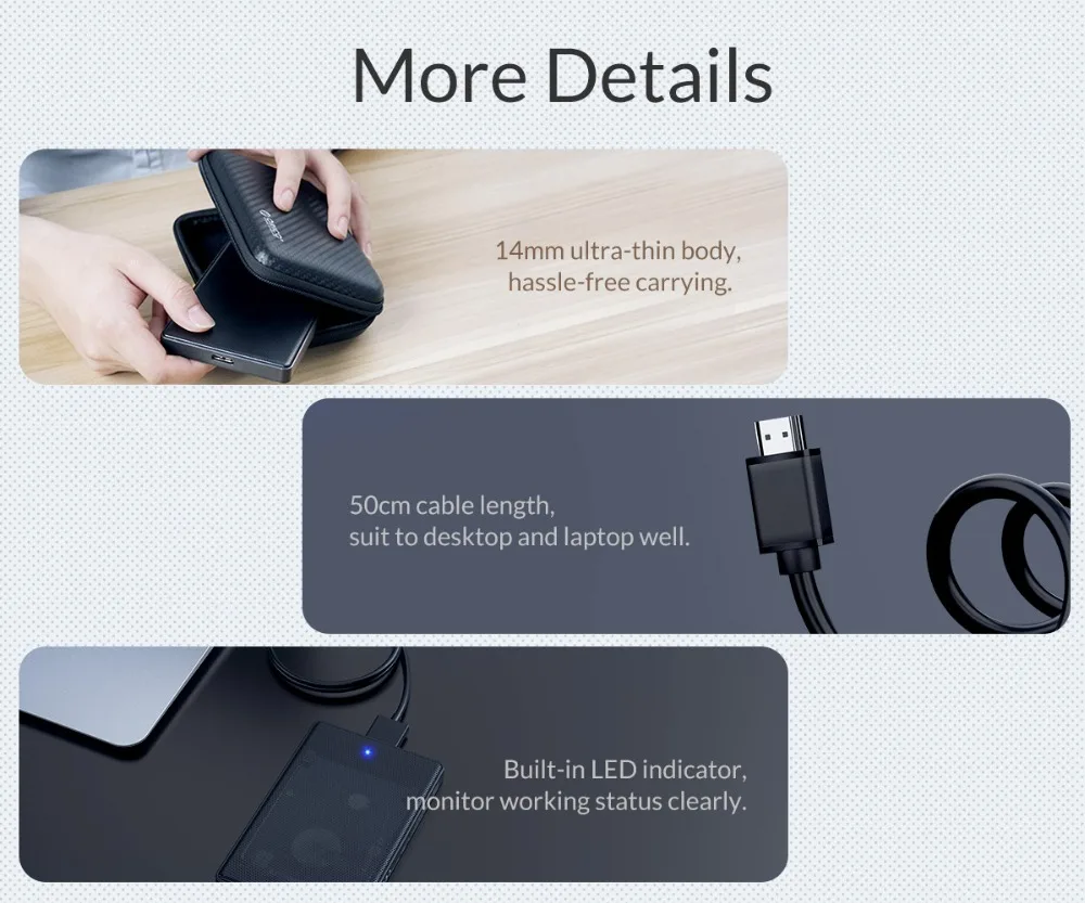 ORICO 2," Корпус SATA HDD USB 3,0 полноячеистая сеть HDD жесткий диск внешний жесткий диск 5 Гбит/с Корпус для жесткого диска черный чехол для контроля уровня сахара в крови с 50 см кабель