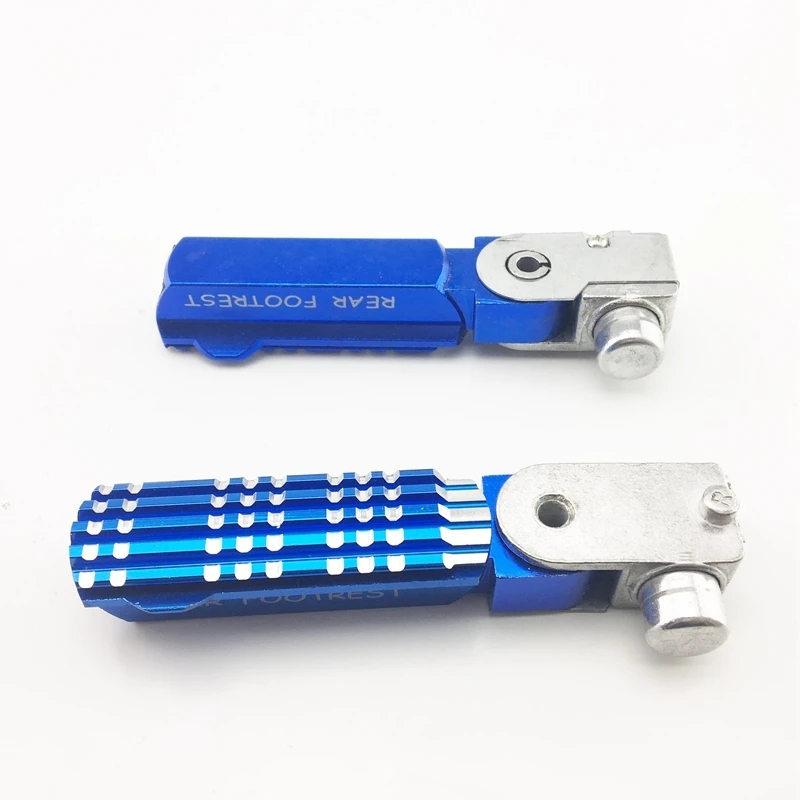 Универсальные алюминиевые мотоциклетные складные колышки комплект из 2