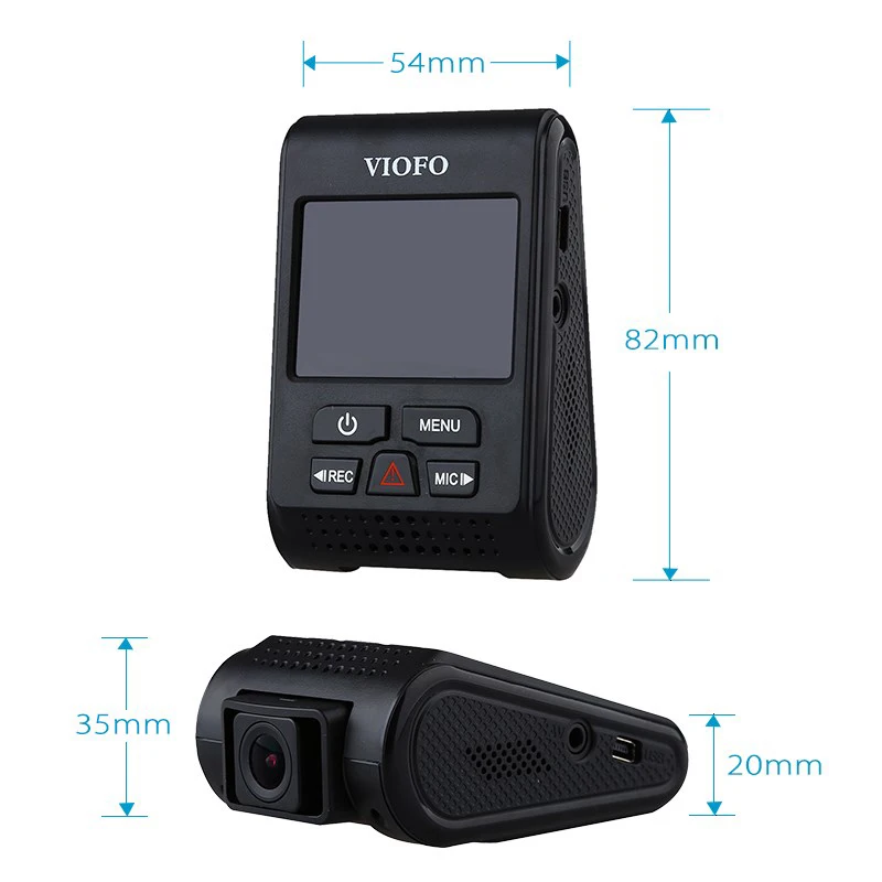 Автомобильный видеорегистратор VIOFO A119 V2 Dash Cam 2 0 &quotlcd автомобильный конденсатор