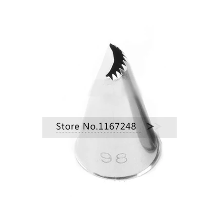 #98 небольшая насадка для глазировки Высококачественная бесшовная трубка