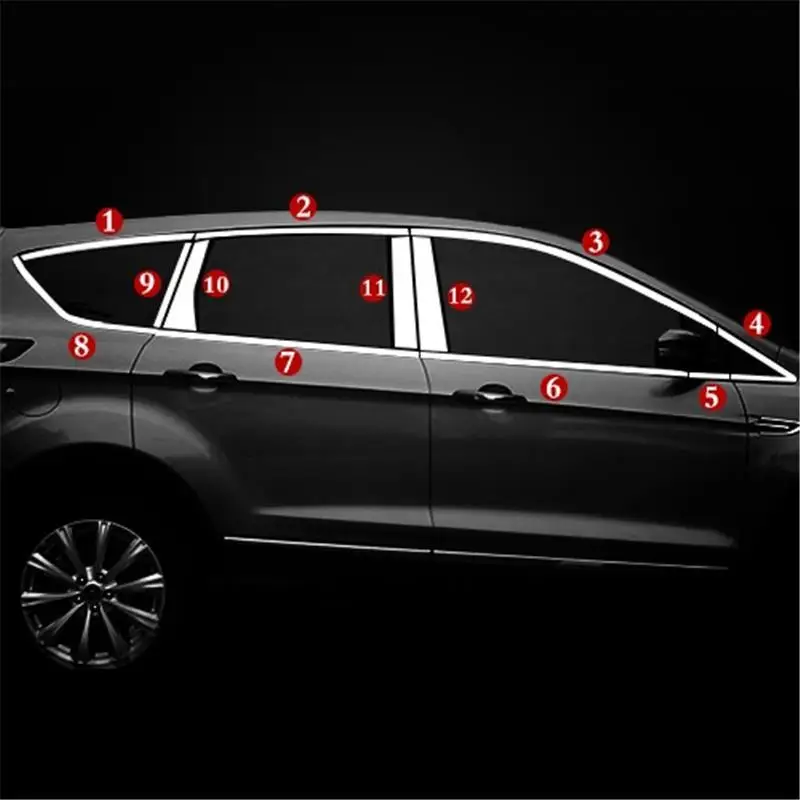 Оконные автомобильные декоративные Стайлинг Аксессуары Декоративные Чехлы
