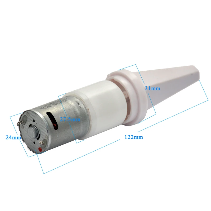 AIYIMA стандартный двигатель DC1.5V-5V 33-110 об/мин 370 игрушка самодельный редукторный с