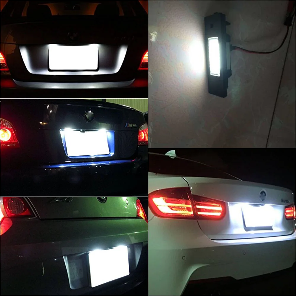 2 шт. светодиодный светильник номерного знака для Alfa Romeo 156 Benzina 159 166 147 Bz/Ds GT Brera Coup
