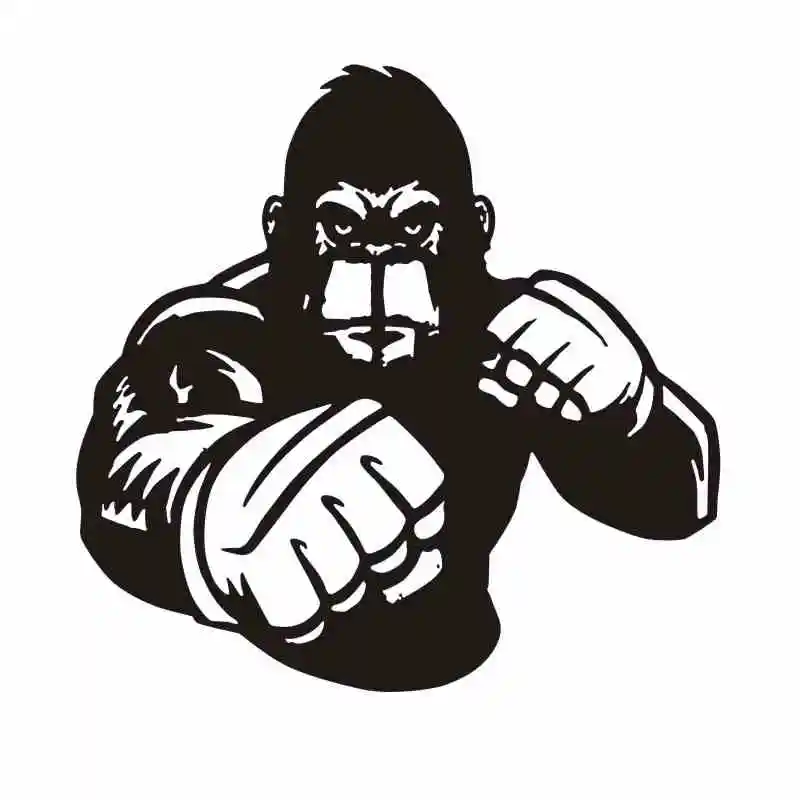 Боксерская Наклейка на стену orang0 Виниловая наклейка для боксерских игр и