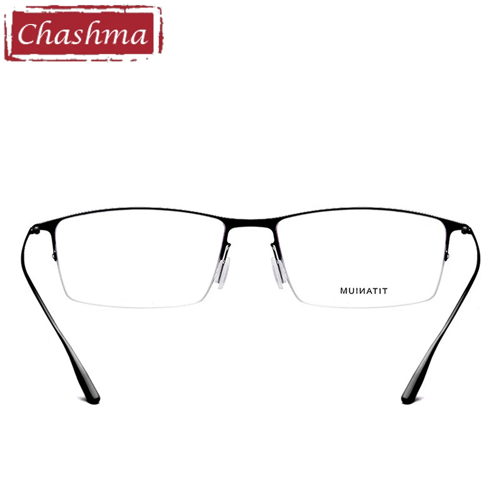 Мужские очки Chashma высококачественные полуоправы в полуоправе легкие при