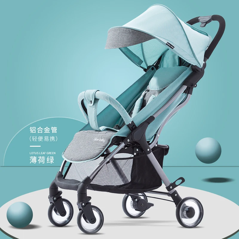 Детская коляска Bluebaby сидячее Наклонное положение светильник портативный