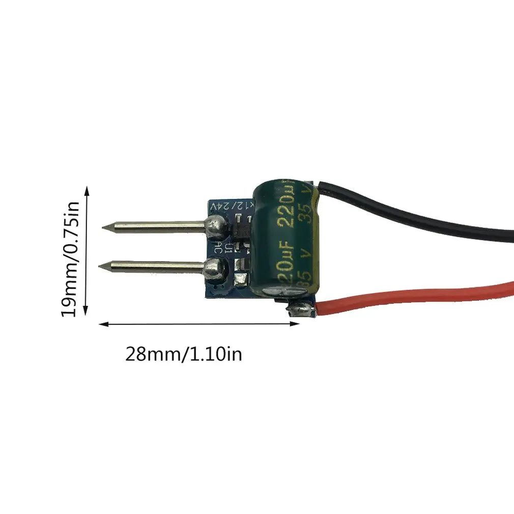 3 w MR16 светодиодный драйвер Питание трансформатор для 12 v лампы Мощность