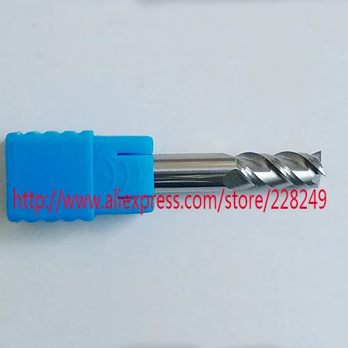 

1 шт. D6 * 15 * D6 * 50 HRC50 3 фрезы с плоским концом для алюминиевых фрезерных инструментов с ЧПУ фрезы