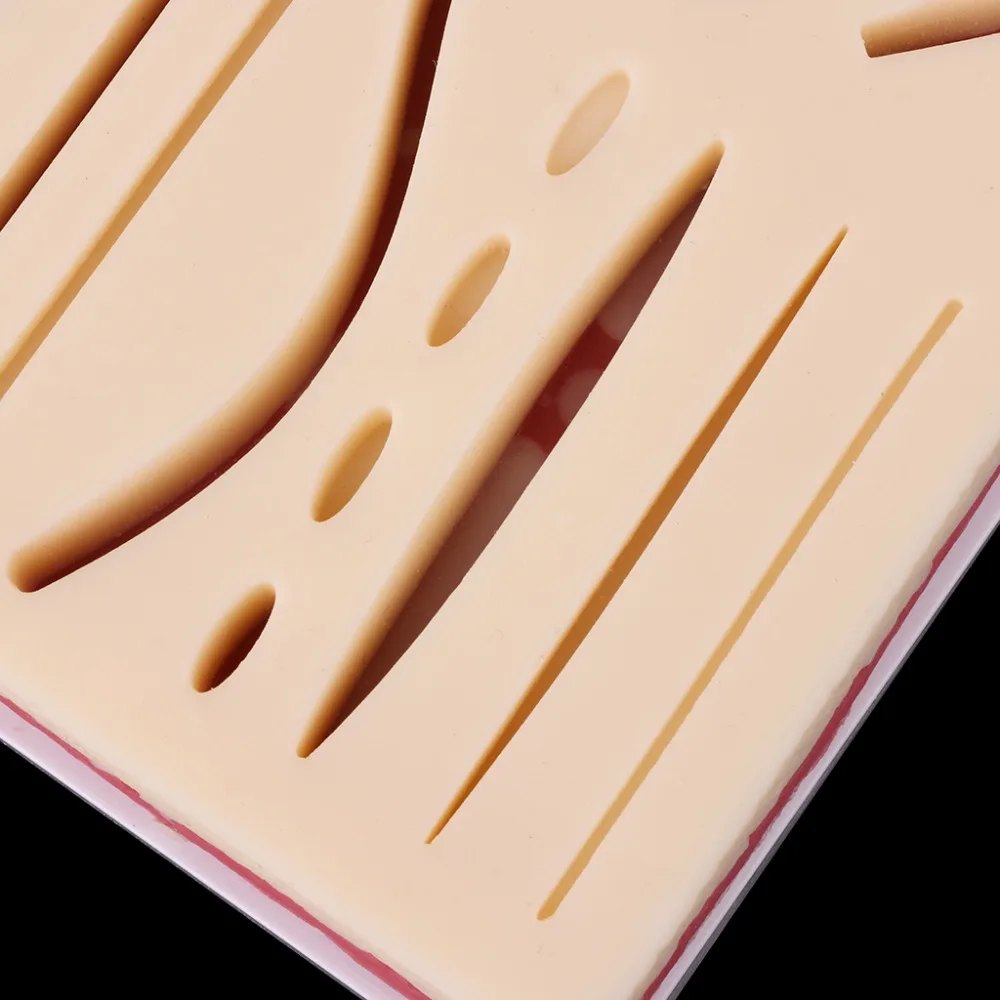 

Silicone Human Skin Model Suture Practice Pad Training Practice Tool