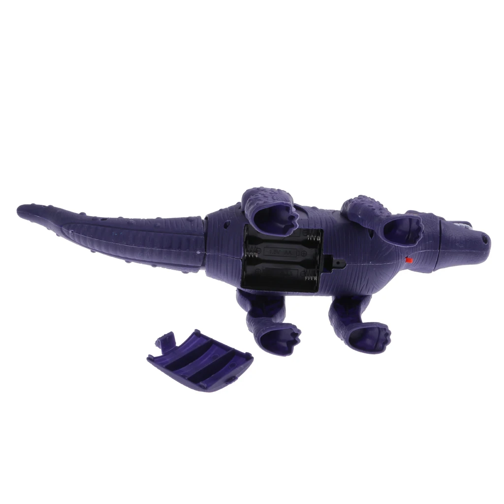 Новый Электрический робот ходьба звук динозавра w/светильник пластиковые