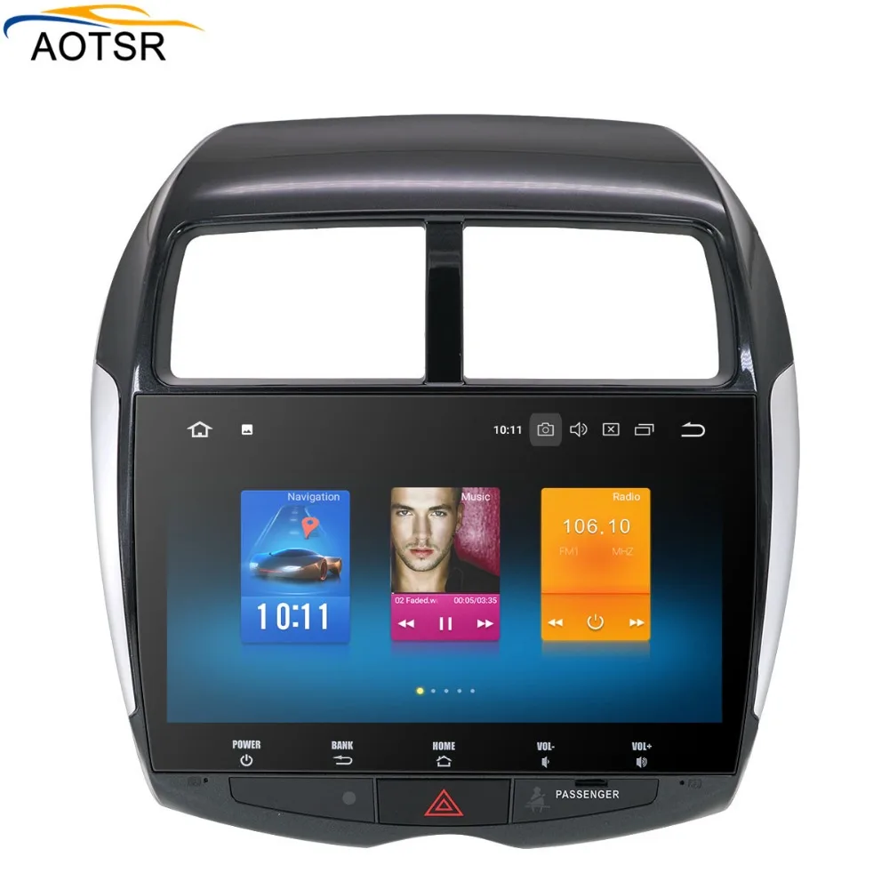 Новейший Android 2010 GPS навигатор для Mitsubishi ASX RVR + Outlander спортивное Авторадио навигация