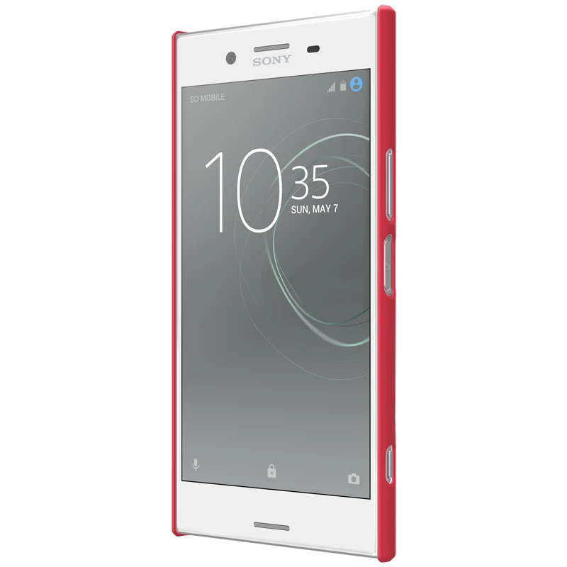 Красный Чехол для телефона sony Xperia XZ Premium, чехол для телефона s Nillkin, защитная матовая жесткая задняя крышка из ПК для Xperia XZ Premium, чехол - Цвет: Красный