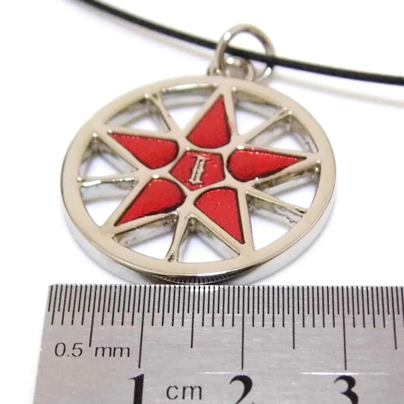 Аниме Черный дворецкий Себастиан ожерелье из металлического сплава косплей