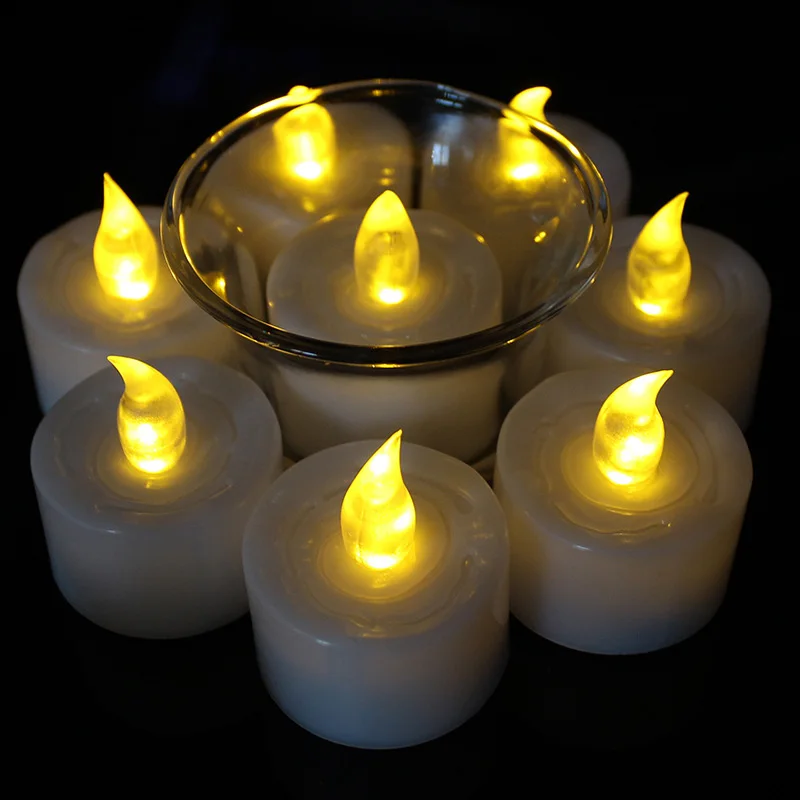 12 пробка для бутылки с подсветкой СВЕТОДИОДНЫЕ Свечи набор подсвечников