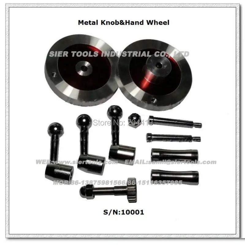 S/N:10001 набор металлических ручек и ручных колес/SIEG C2/C3/SC2/SC3 ручка|accessories organizer|accessories