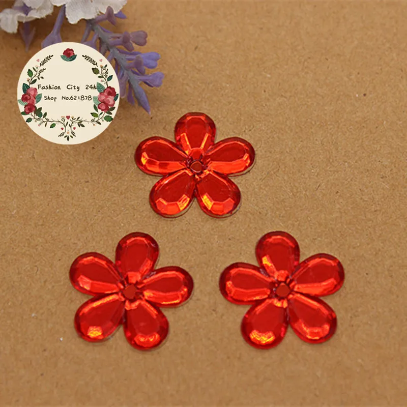 50 шт. 22 мм сливовый цвет|acrylic rhinestones|rhinestones diydiy flatback |