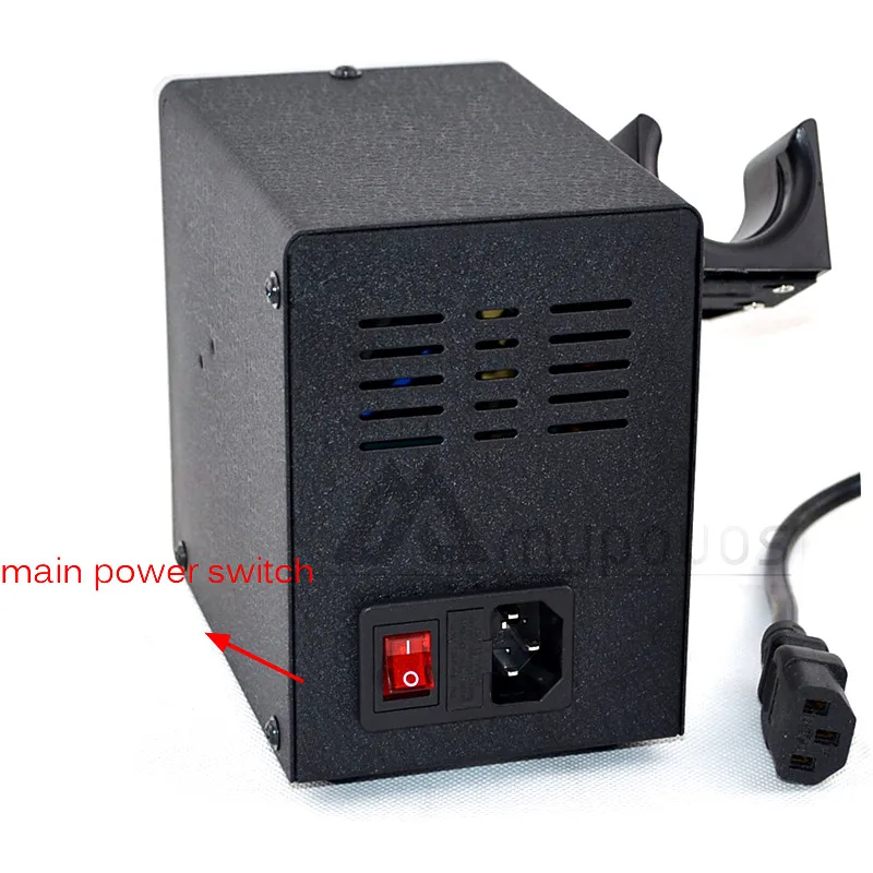 

750W upgrade8586 2 In 1 constant temperature ESD Hot Air Gun Soldering Station Welding Solder Iron For IC SMD Desoldering Rework