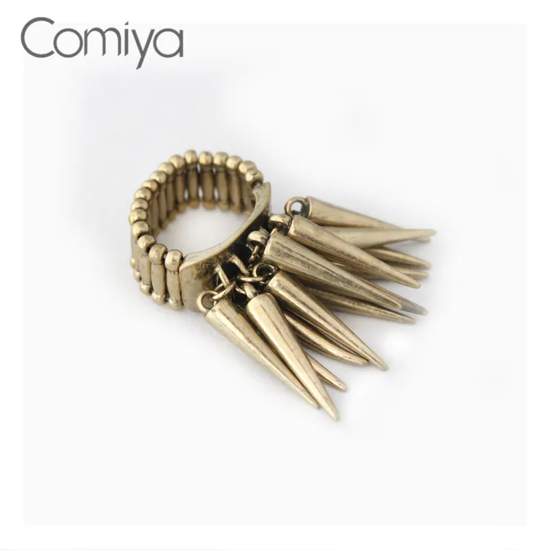 Comiya Фирменная Новинка Индии Joyas кулон кольца из сплава цинка вечерние кольцо