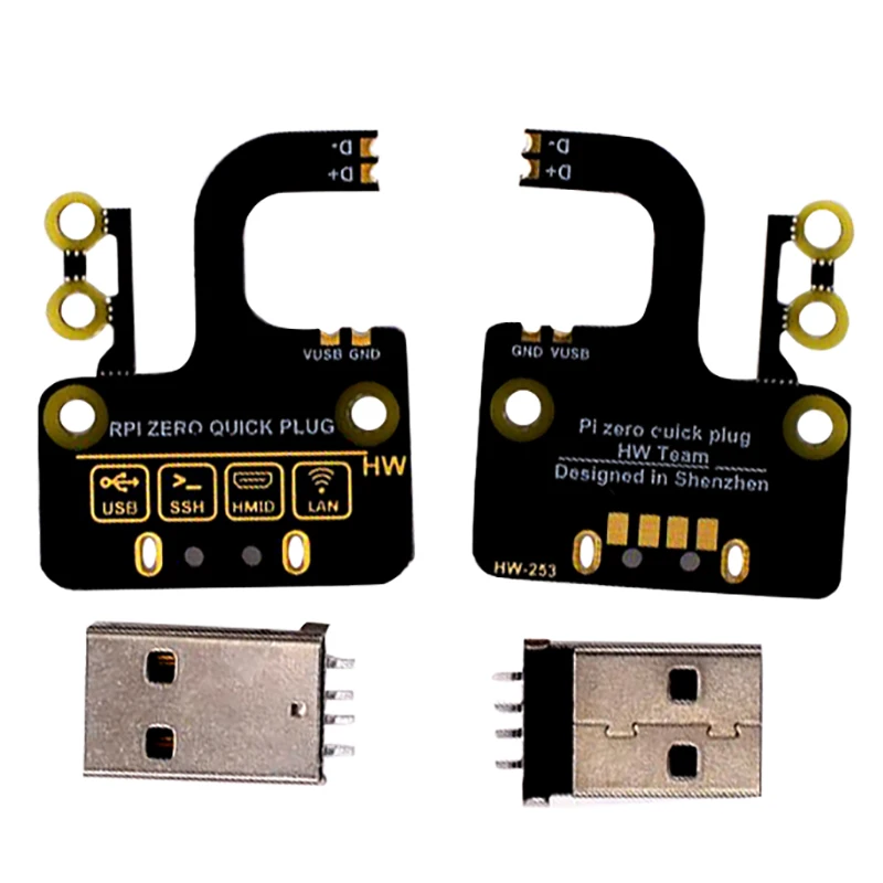 2 шт. Micro Usb для Type A плата адаптера расширения источник питания Raspberry Pi Zero V1.3/Zero W
