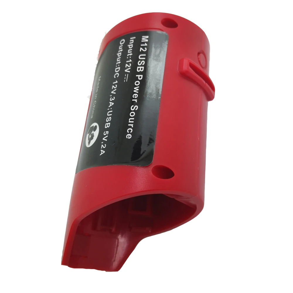 USB-адаптер для зарядного устройства литий-ионных аккумуляторов Milwaukee M12 10 8 В/12 В с
