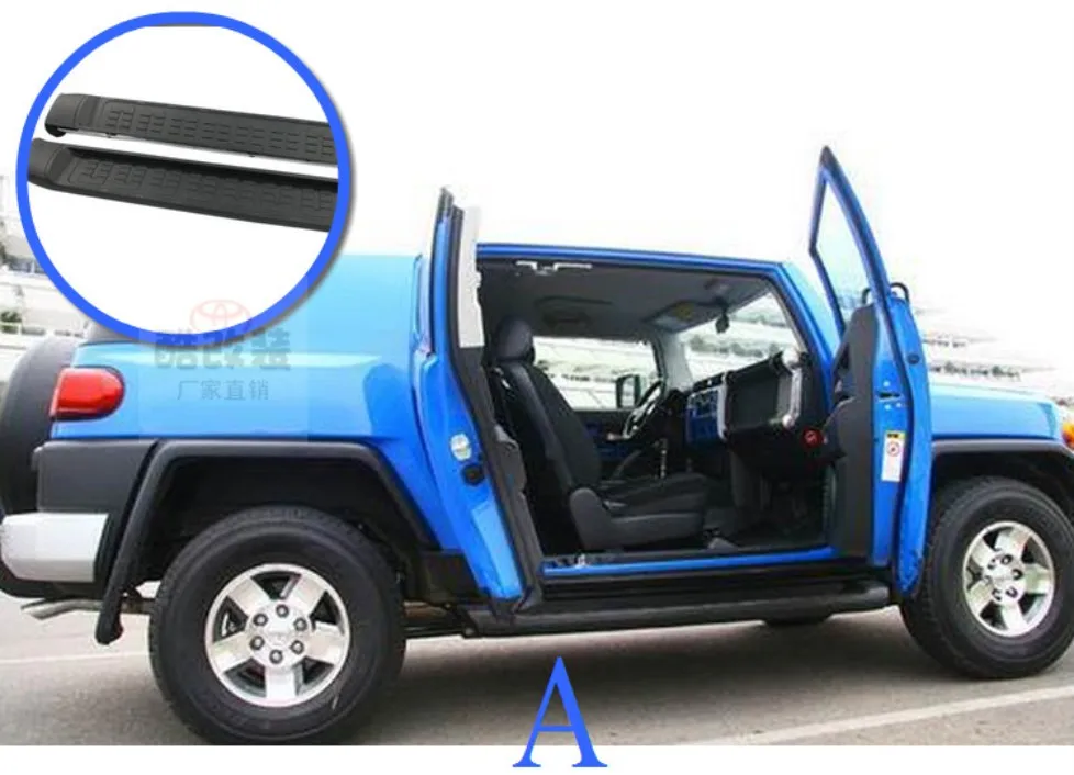 Для Toyota FJ CRUISER 2007 2017 автомобильные беговые платы авто боковые ступенчатые педали