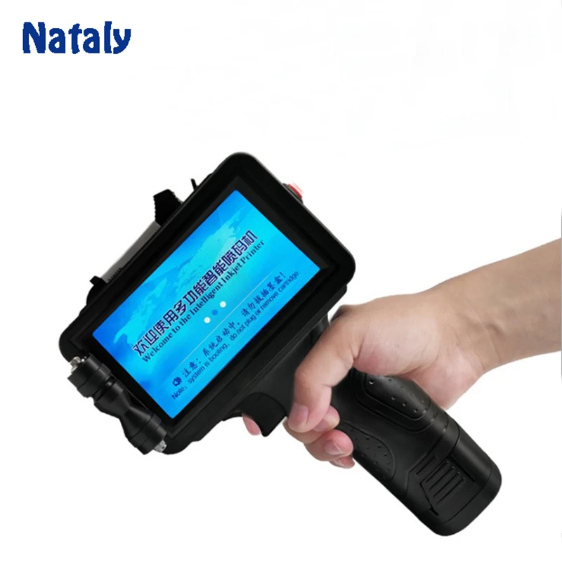 Nataly M6 600 точек/дюйм портативный ручной принтер для струйной печати штрих QR код