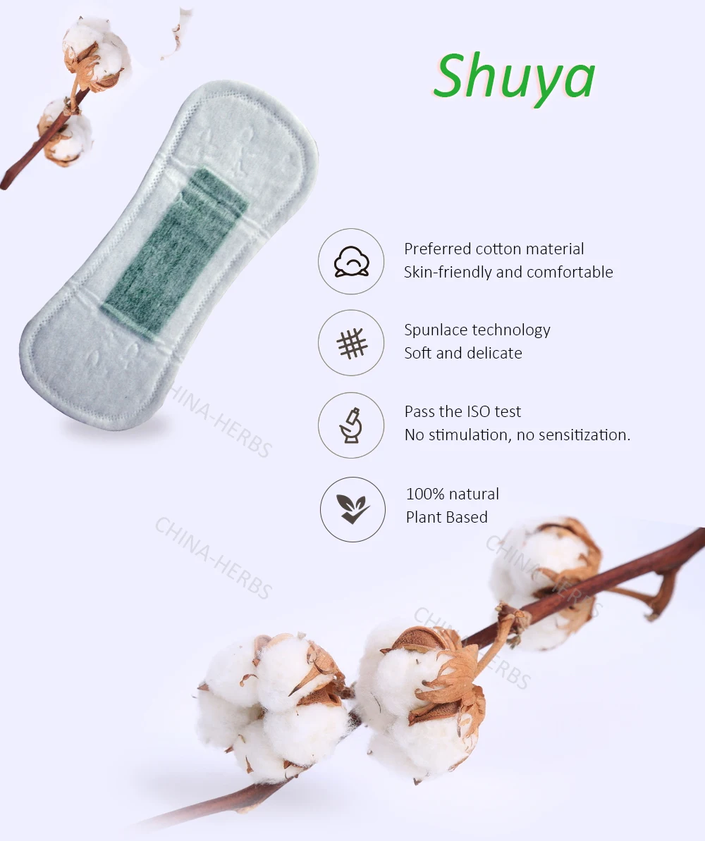 

50 pcs/Lot anion sanitary pads leakproof cotton breathable panty liners negative ion menstrual fast absorption sanitary napkin