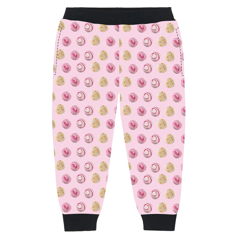 girls pants kids Children's clothes 0-12Y baby new Spring 2018 Ice cream printing Autumn Hop Sweatpants cool | Детская одежда и