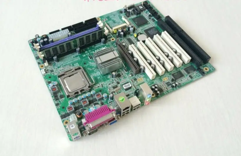 

IMB200 REV 100%OK Original Embedded IPC Mainboard :A3-RC ATX Industrial Motherboard 5*PCI 4*COM 2*ISA with RAM LGA775 CPU