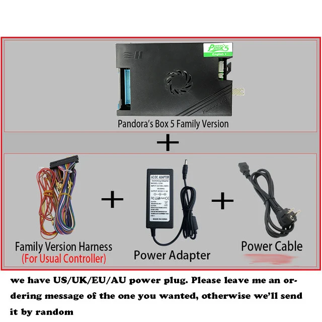 usual version 1 Pandora's Box HDMI 960 в 1 JAMMA 5 нескольких Аркады Pandora 4 HD для видео - Цвет: usual version 1