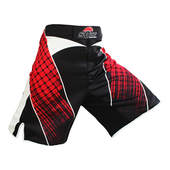UFC BJJ ММА дышащие спортивные шорты для фитнеса персональные шорты PK Muay Thai Fist свободные беговые бои дешевые шорты WWF боксерские шорты - Цвет: Shorts-12
