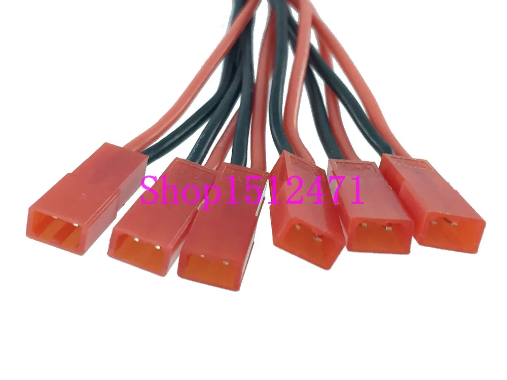T Plug Deans male к 6 X JST female Адаптерный кабель для квадрокоптера RC FPV | Строительство и