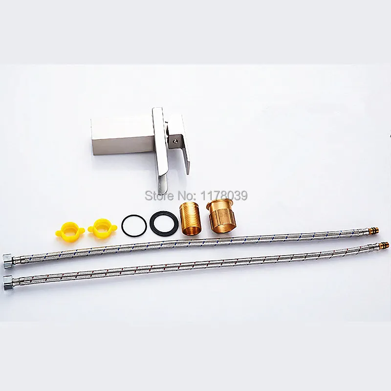 Смеситель водопад для ванной смеситель раковины горячей и холодной воды с одним