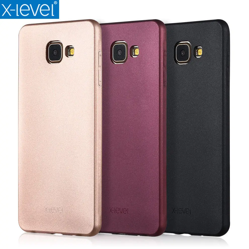 X-уровень шелковистый ТПУ чехол для телефона Samsung Galaxy A5 2017 A520 A520F ультра тонкий