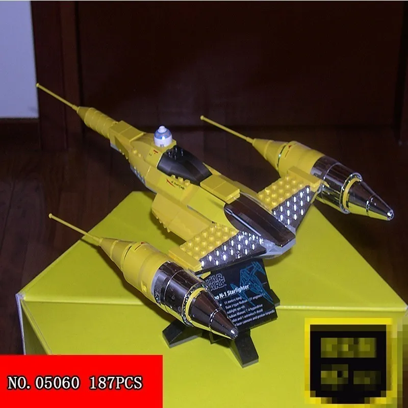 Новый 05060 серия войны Naboo сборный истребитель орфографические вставки