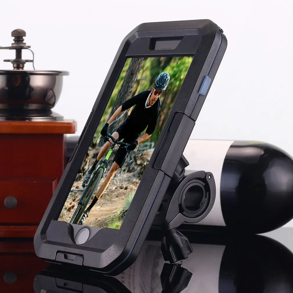 High Quality Mobile Phone Case For iPhone 7 8 plus MTB Motorcycle Bike Bicycle Waterproof HandleBar Holder Stand Mount 5.5'' |