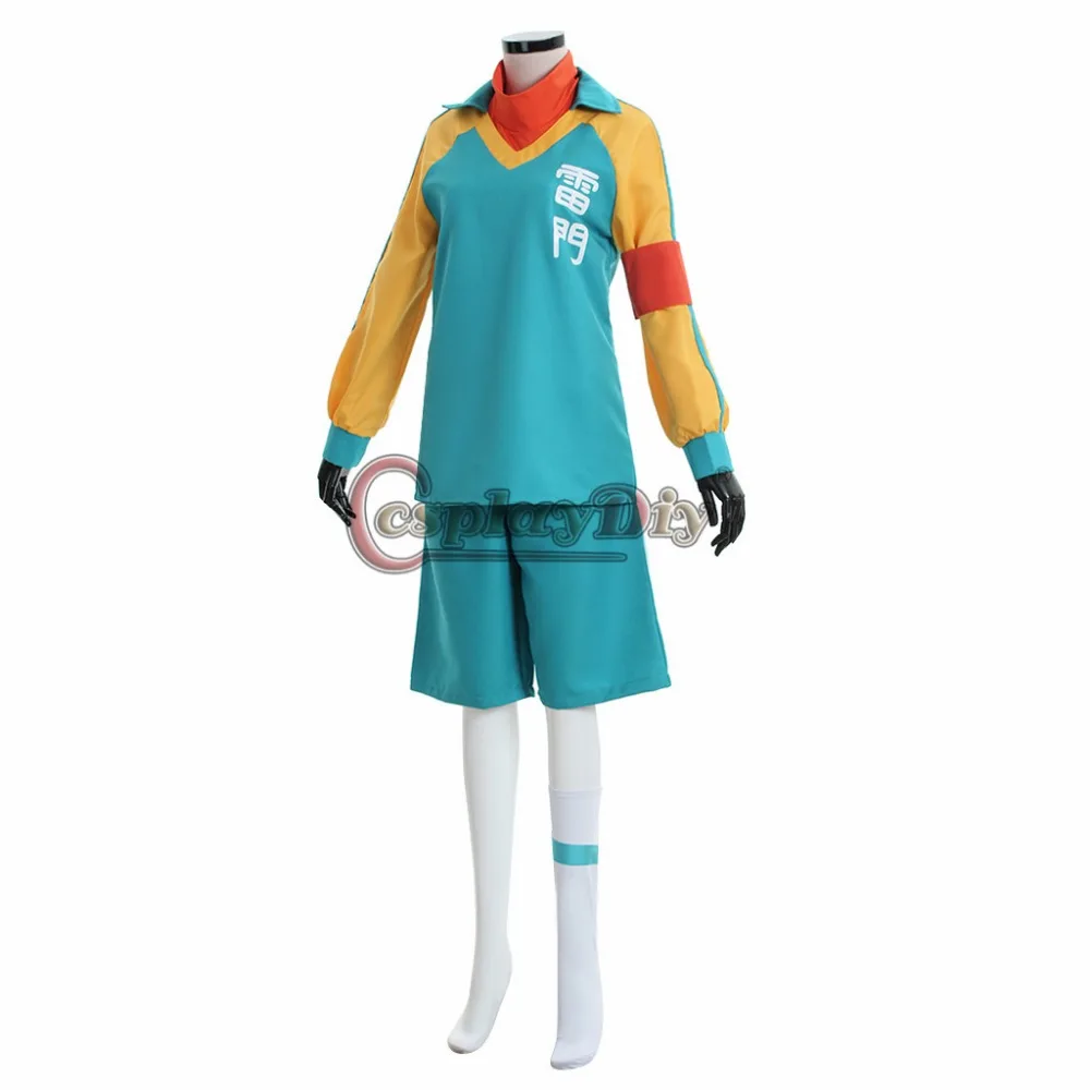 Cosplaydiy Inazuma Eleven Mamoru костюм для косплея командная школьная форма унисекс Одежда