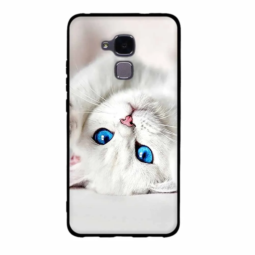 Чехол для Huawei Honor 5C 5 2 дюйма мягкий силиконовый чехол из ТПУ 7 Lite 3D Honor5C Honor7LITE чехлы |