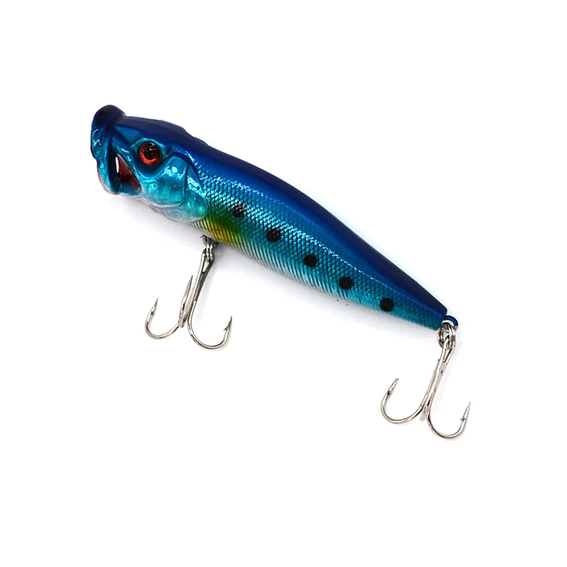 5 шт. рыболовная приманка Topwater Popper 9 см 12 8 г Высококачественная плавающая