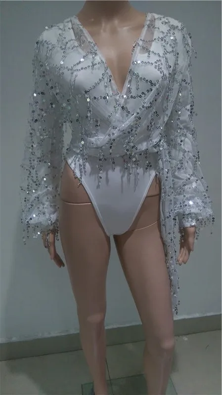 NATTEMAID осень г. Женские блестящие кимоно с блестками Blusas кимоно с бахромой Lantem длинный рукав укороченный топ с кисточками пляжное кимоно свободные
