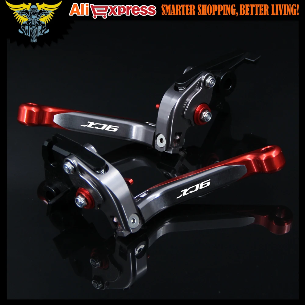 Лазерная гравировка логотипа для YAMAHA XJ6 2009 2010 2011 2012 2013 2014 CNC Регулируемые рычаги