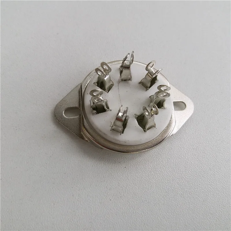 4 шт. керамическая трубка розетка 7 pin GZC7 21 Серебряная ножка для FU 25/1625/6A6/826/832