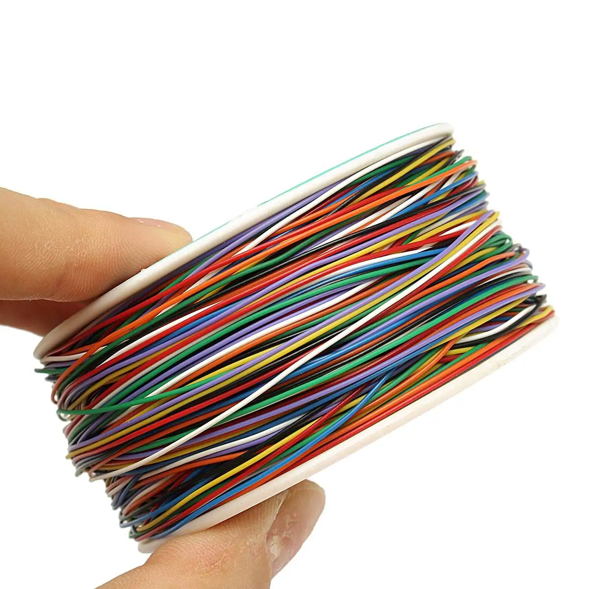 8 цветов 30AWG 0 25 мм электрические провода Оловянная медная проволока обмотка пин